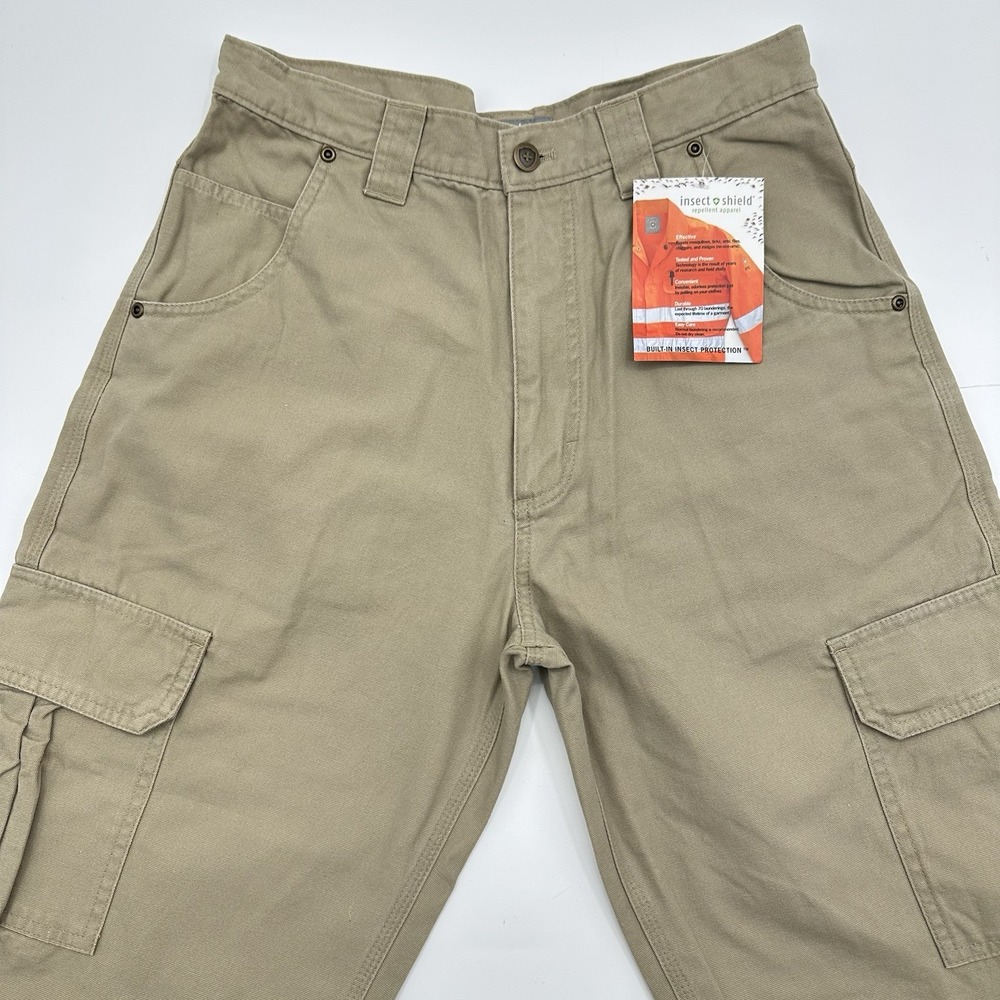 Insect‎ Shield FTC Repellent Apparel Cargo Pants Mens 30X31 NWT Repels Insects